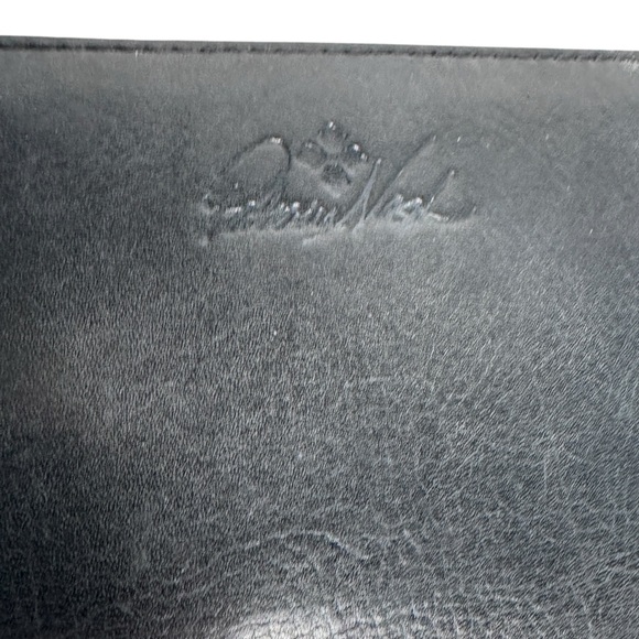 PATRICIA NASH BLACK LEATHER WALLET - Picture 4 of 12